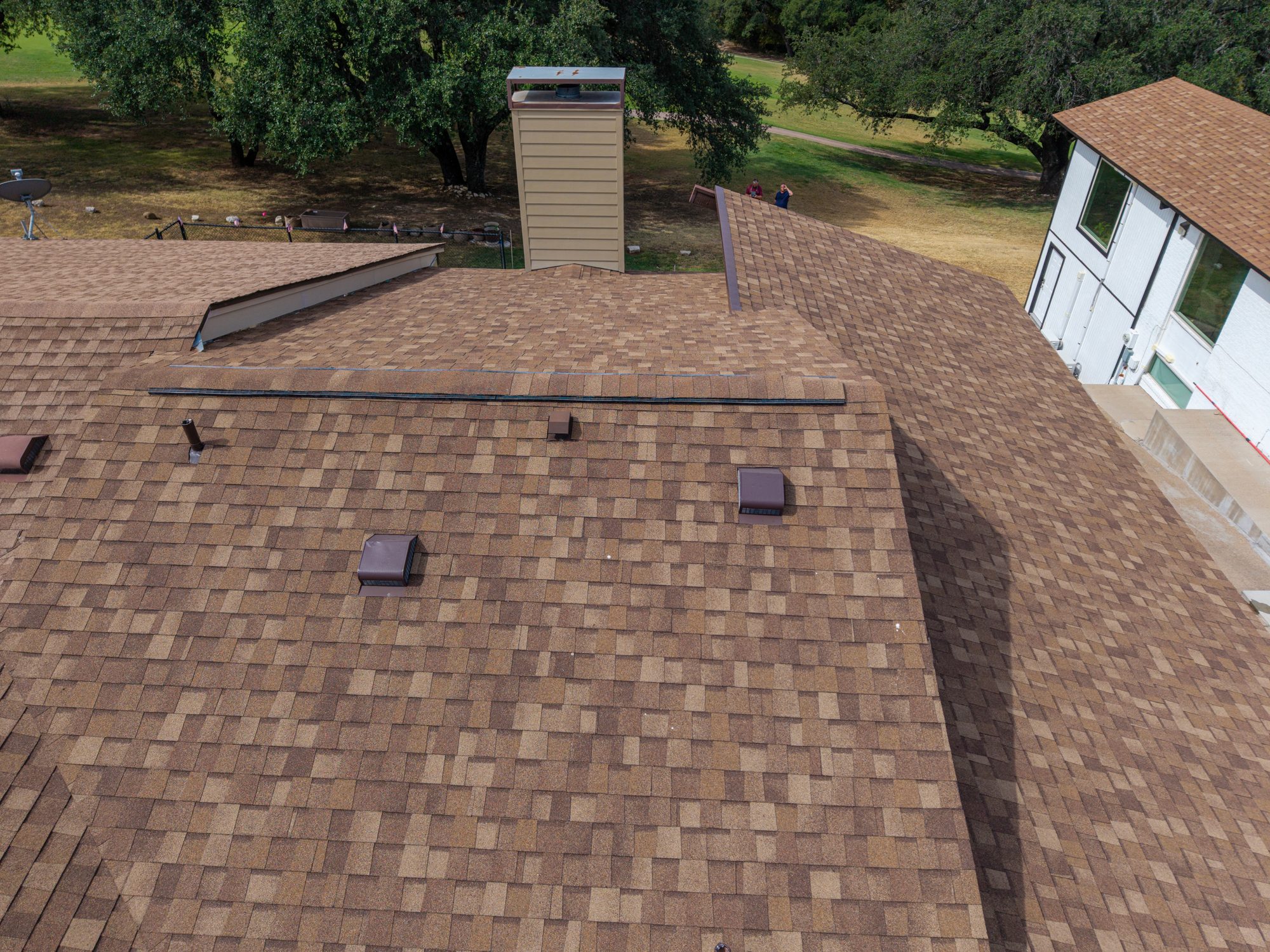 Every shingle, no ladder